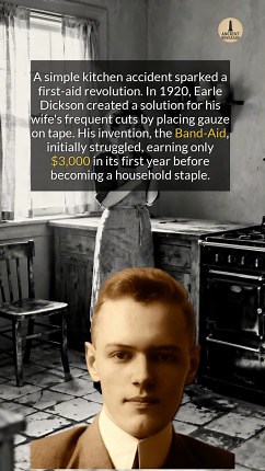 18K views · 232 reactions | From a 3000 dollar flop to a first aid staple, how did the Band-Aid finally stick? #history #didyouknow #historyfacts | Ancient Revealed | Facebook