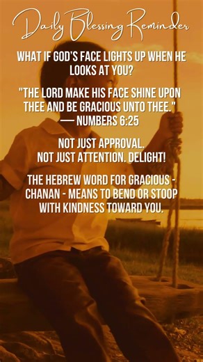 What God's Face Shining On You Actually Means #scripture #faith