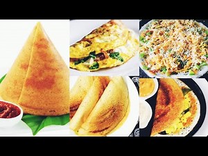 Dosa Recipe || Different types of Dosa || 16 Varieties of Dosa