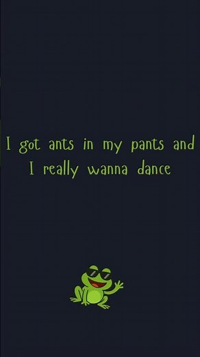 Ribbit Ribbit - Ants In My Pants (Sing Along)