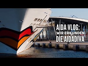 AIDA Vlog: Die Highlights der AIDAdiva - Schiffsrundgang