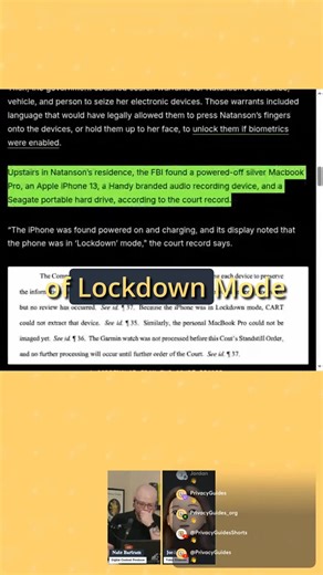 How to Make Your iPhone (Nearly) Unhackable #WaPo #iPhone #LockdownMode #Apple #cybersecurity | Privacy Guides