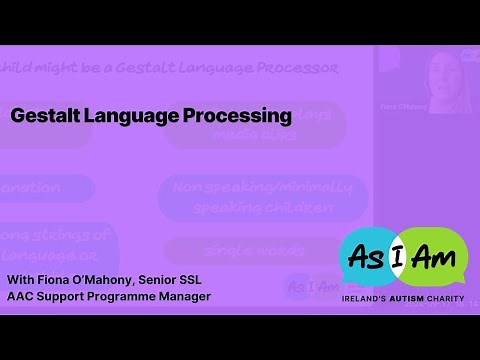 Gestalt Language Processing