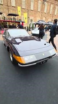 Classic Ferrari 365 GTB4 Daytona. Salone Auto Torino