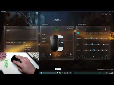 Lamzu Inca 8K – How to Enable 20k FPS Mode