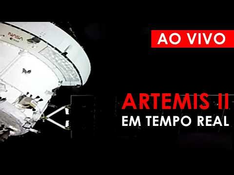 AO VIVO: ARTEMIS 2 ORION TRACKER RETORNO PARA A TERRA