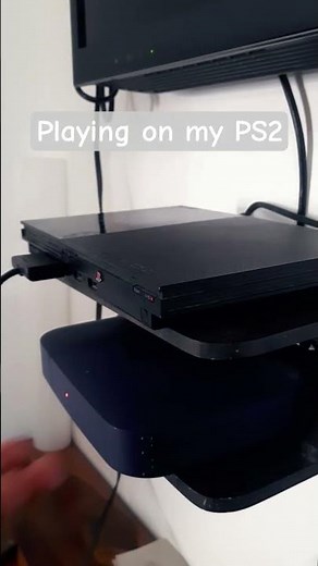 Setting up my playstation 2 #ps2 #gaming