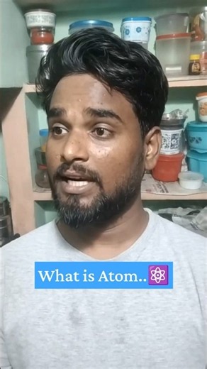 What is an Atom? ⚛️ | Atom Explained in 10 Seconds | Science Basics