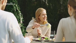 SERWALL Outdoor Expandable Dining Table 60" - 83", Patio Dining Table for 4-10 People, All Weather HDPE and Aluminum Outdoor Furniture for Backyard, Garden, Grey