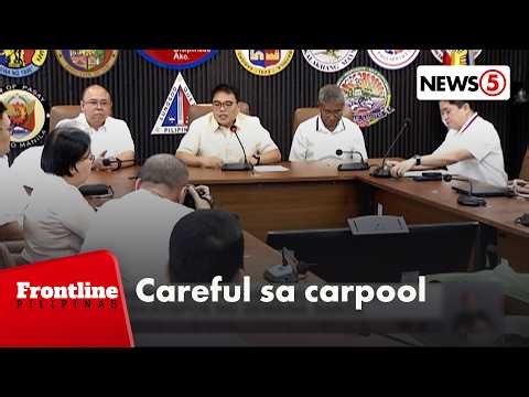 Planong carpooling scheme, ikinababahala ng ilan | Frontline Pilipinas