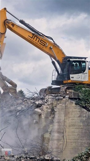 Liebherr R 938 m. Schere B14 Brückenabbruch