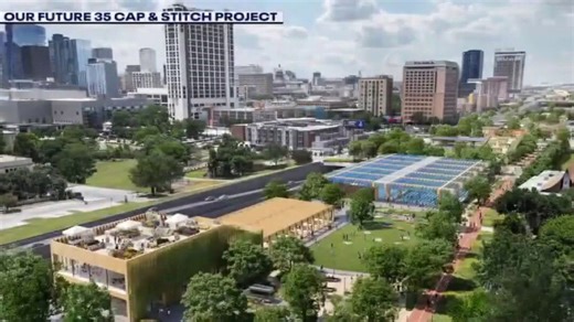 Austin leaders try to fund I-35 cap and stitch project