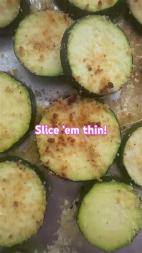 How to Make Crispy Baked Zucchini Bites (15-Minute Snack!) 🤤 #shorts