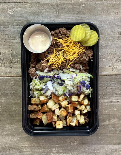 Deconstructed Big Mac Bowls - THE MEAL PREP MANUAL