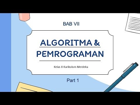 Memahami Algoritma dan Pemrograman