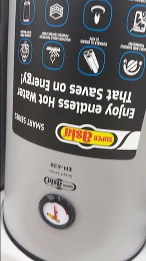 Super Asia EH630 Electric Geyser | 37 Liter 2000 Watts | 360° View | AYS Online #shortvideo #home