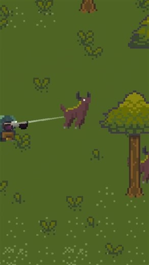 Added my first creature to my game - Devlog 2 #gamedev #devlog #indiegamedev