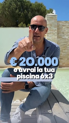 Oasi Design - Il re delle piscine 👑 on Instagram: "Una piscina per 4 persone? Ovvio che è possibile realizzarla! E ti basteranno, solo, circa € 20.000. (Ovviamente da questo prezzo sono esclusi opere di scavo e rinterro). E se credi di non avere abbastanza spazio, non avere temere, il re 👑 delle piscine ha sempre una soluzione! #ilredellepiscine #progettopiscine #pooldesign #casadilusso #piscine #piscinaidromassaggio #mirloscompany"