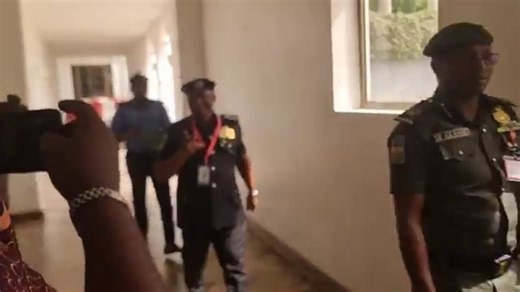 VIDEO: Tunji Disu, acting IGP, arrives Aso Villa for his swearing-in ceremony | TheCable