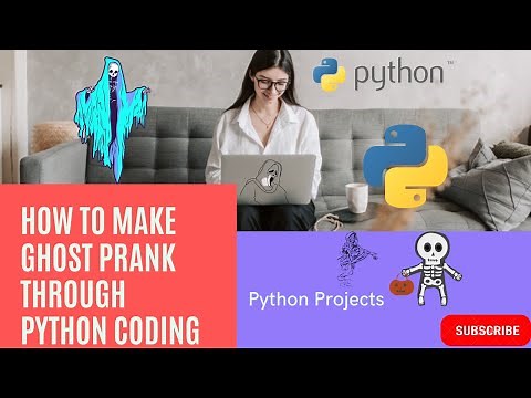 how to make ghost prank at home using python||Prank your friends with python||scary program #python3