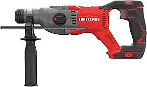 CRAFTSMAN V20 SDS Rotary Hammer Drill, Cordless, 1 inch, Bare Tool Only (CMCH233B)