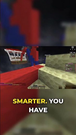 The REAL way to play Bedwars if you have High Ping #minecraft #bedwars #shorts