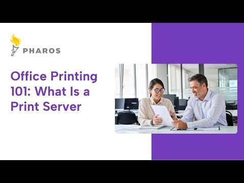 Office Printing 101: What Is a Print Server