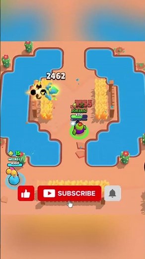 🔥 Spike Dominates Trio Showdown! | Epic Brawl Stars Gameplay #shorts