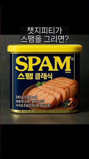 챗지피티가 스팸을 그리면? #chatgpt