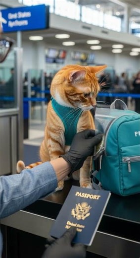 When TSA catches you smuggling catnip 😼✈️ Watch the hilarious reaction
