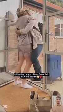 A Familiar Laugh… Then Tears Fell Family Surprise😱♥️