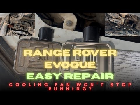 Range Rover COOLING FAN Issues? GUARANTEED FIX!