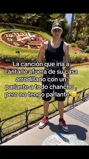 Canciones para dedicar con parlante afuera de casa
