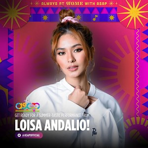 Get ready for a summer-tastic performance from Loisa Andalio! ☀️🎤 🥳 LIVE · SUNDAY · 12NN Kita-kits, ASAP Homies! | ASAPOFFICIAL