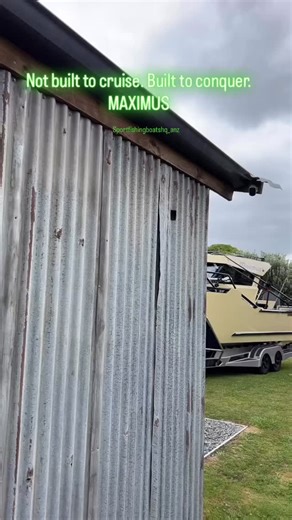Not built to cruise. Built to conquer. MAXIMUS @maximusfishingnz | Sportfishingboatshq ANZ