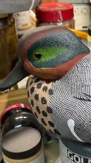 Green Wing Teal Decoys | Decoy Carving | Decoy Painting Decoys | Duck Hunting | Pitboss Waterfowl