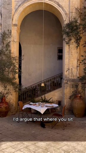 Architecture Digests You on Instagram: "I’d argue that where you sit matters more than how you sit. If you choose your spot at home wisely, you don’t need much to create a strong impression. #interiordesign #interiordetails #apartmentinterior Footage by: @setteetredieci"
