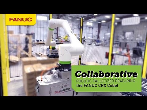 Collaborative Palletizing featuring the FANUC CRX-25iA