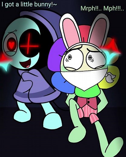 "..Astro got a little bunny!.." Dandy's World Comic Dud: ..Yandere Astro.. #yandereastro