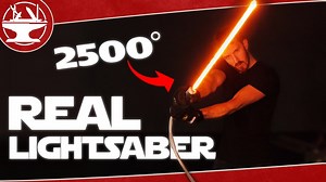 How to Make a Lightsaber That Actually Cuts and Burns