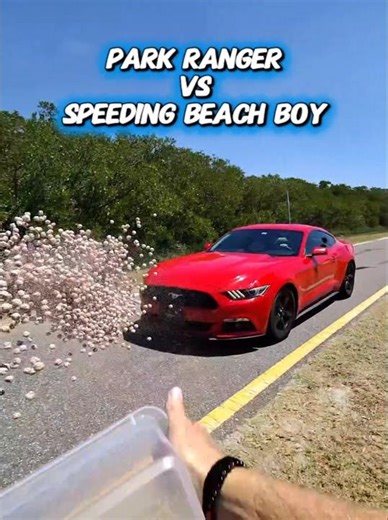 😲 Park Ranger vs Speeding Beach Boy⁉️ Somebody's Gotta Stop Him!(Skit Performed by Professionals)