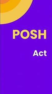 #POSHAct #WorkplaceSafety #EmployeeProtection #POSHTraining #HRTraining