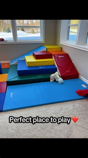 I love creating fun spaces for my kids to play ❤️ #basement #playarea #momof4 #kidsplayroom #kidsplay
