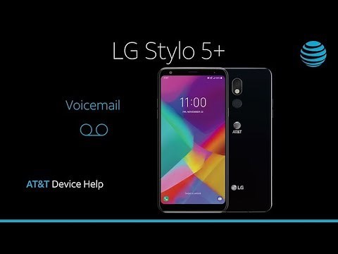 How to use Voicemail on Your LG Stylo 5+ | AT&T Wireless