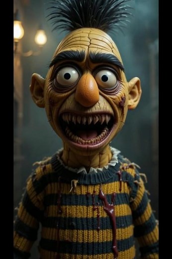 Horror Version Sesame Street! #horror #fakesituation #creepy
