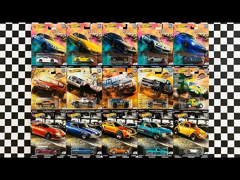 Opening Hot Wheels Street Tuners, Desert Rally, and Cruise Boulevard Car Culture Series!