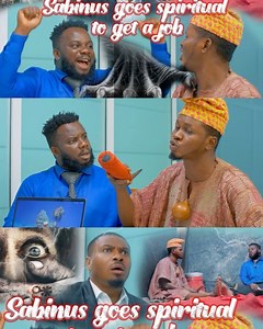 1.1M views · 87K reactions | Sabinus goes spiritual to get job | Sabinus | Facebook