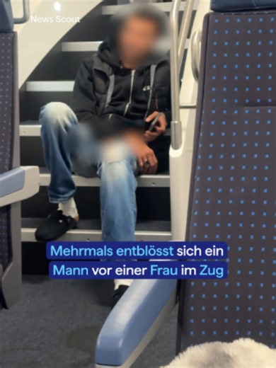 Am Samstag entblösste ein Mann in einem Zug mehrfach sein Geschlechtsteil. Eine junge Passagierin alarmierte daraufhin die SBB-Transportpolizei. Auf ihren Anruf hin erschien jedoch lediglich eine Billettkontrolleurin – alleine. ⚠️🚆 #20min #20minuten #news #schweiz