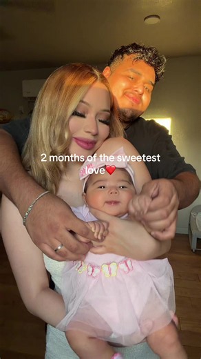 2 months of the sweetest love — newborn after bottle reaction