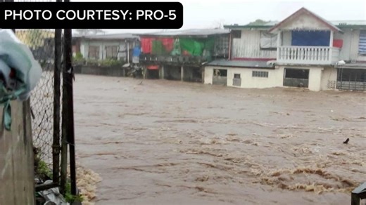 Storm surge, lahar flow, flood hit Bicol, Catanduanes amid Uwan —OCD